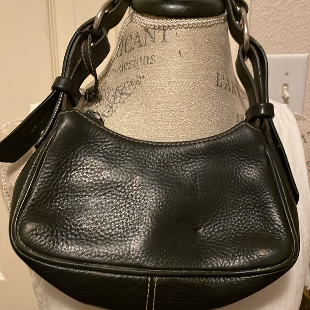 Dooney & Bourke Black Leather Women's Bag - Picture 4 of 7